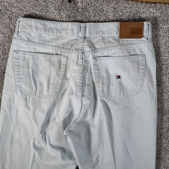 Vintage Tommy Hilfiger Jeans Denim Womens 10 Light Blue Straight Leg 00s 170364 - Picture 12 of 14